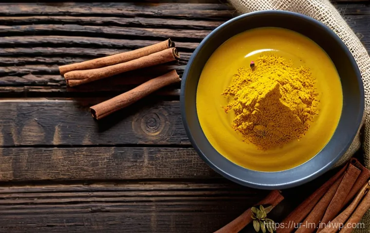 향신료 블렌드의 조리 시 주의사항 - **Traditional Kitchen Spice Preparation:**
    Inside a clean and cozy South Asian kitchen, a woman ...