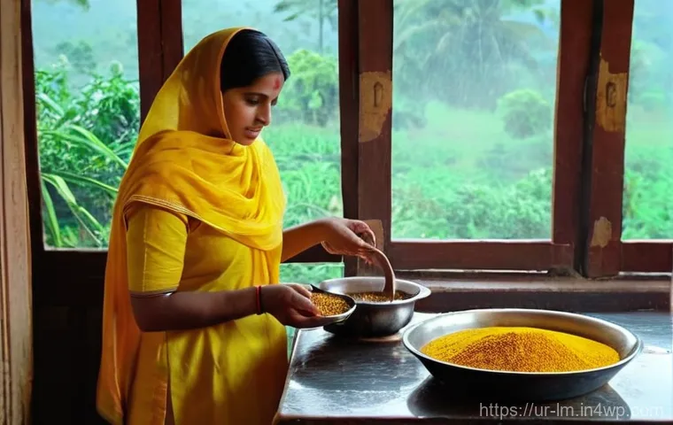향신료 블렌드와 계절 요리의 상관관계 - **Prompt for Summer Spices and Freshness:**
    "A bright and airy modern Pakistani kitchen or an ou...